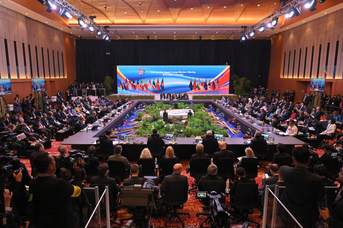 MALAYSIA-KUALA LUMPUR-15TH EAST ASIA SUMMIT-FOREIGN MINISTERS' MEETING