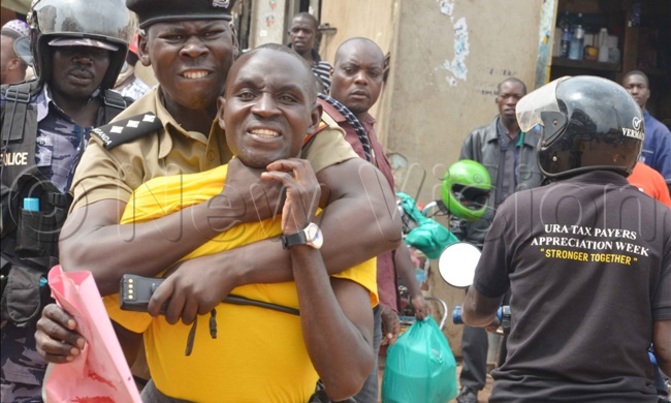 Boda boda cyclists protest Besigye's petition against Museveni Boda boda cyclists protest Besigye's petition against Museveni