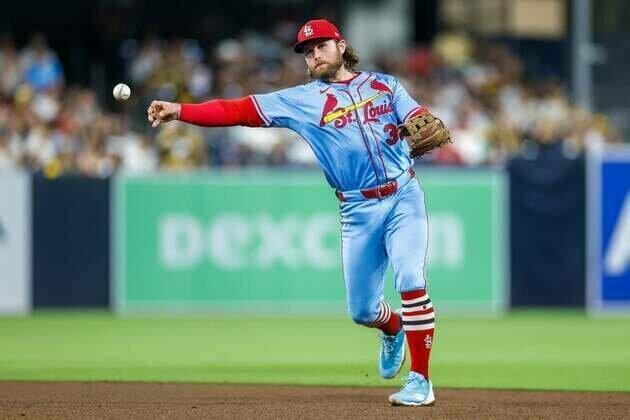 Cardinals All-Star 2B Brendan Donovan (groin) out vs. Cubs