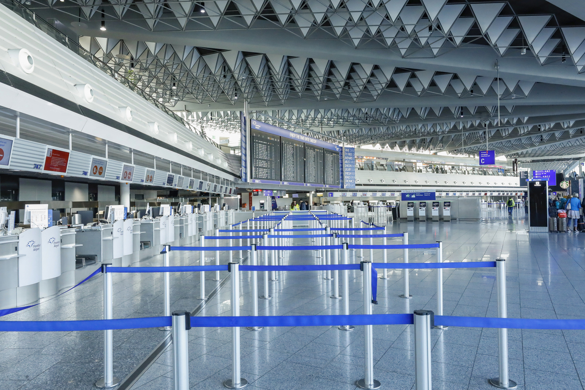 GERMANY-FRANKFURT-AIRPORT-STRIKE