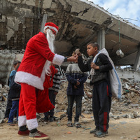 MIDEAST-GAZA CITY-NEW YEAR