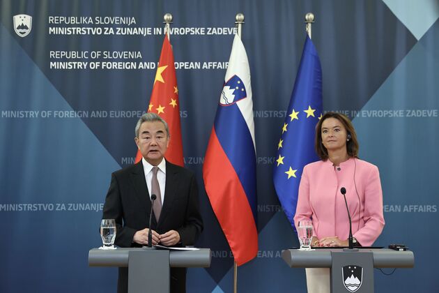 SLOVENIA-LJUBLJANA-FM-CHINA-WANG YI-PRESS CONFERENCE
