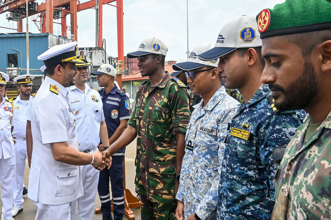 IOS Sagar makes port call at Colombo, furthering India-Sri Lanka Maritime Cooperation