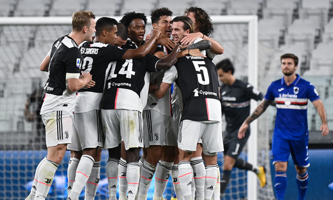 Juventus win ninth Serie A title in a row Juventus win ninth Serie A title in a row