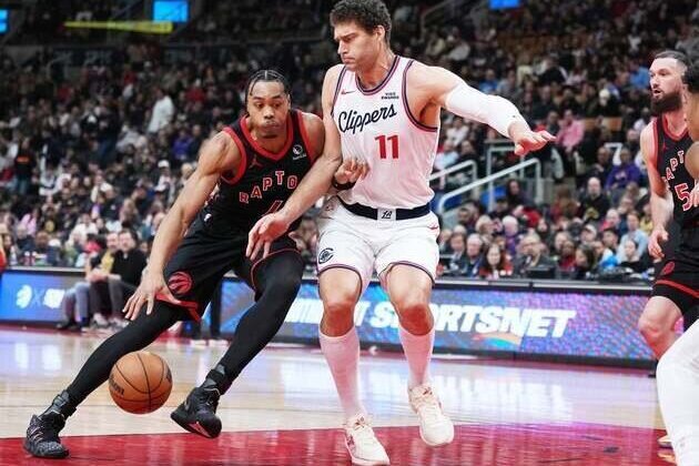 James Harden stars as Clippers edge Raptors in OT