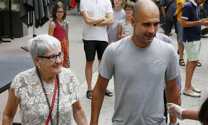 Pep Guardiola's mother dies after contracting virus Pep Guardiola's mother dies after contracting virus