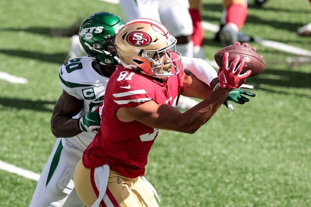 49ers overcome injuries in 31-13 win over Jets