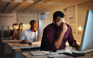 Seven in 10 employees pretending to be well at work