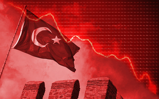 Turkey has been pushed towards 44% inflation through Recep Tayyip Erdogan’s determination to keep interest rates low.