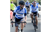 Tour de Jewson racing money for charity 