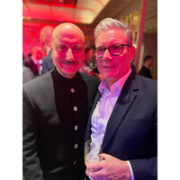 Anupam Kher meets UK PM Keir Starmer, calls him "great admirer" of film 'Bend It Like Beckham'