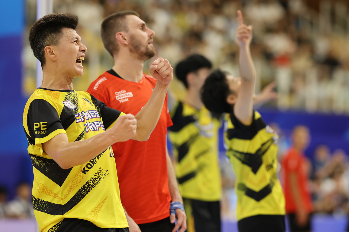 (SP)CHINA-CHENGDU-THE WORLD GAMES 2025-KORFBALL-MIXED TEAM FINALS BRONZE MEDAL GAME-CZE VS TPE (CN)
