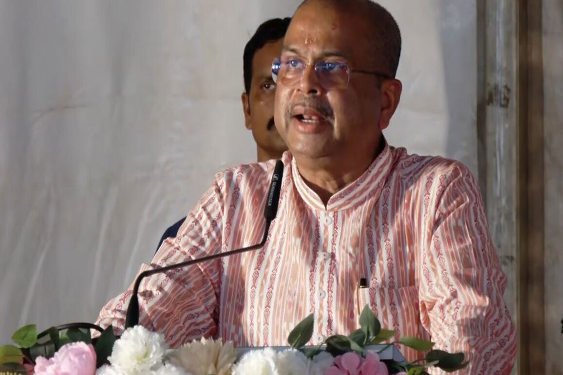 Union Education Minister Pradhan attends inaugural ceremony of Birla Open Minds International School in Odisha's Sambalpur