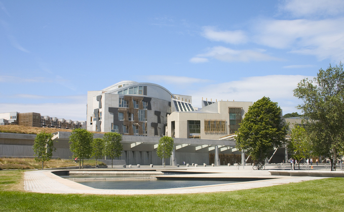 Scottish Parliament, Edinburgh, Scotland - Credit: iStock