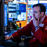 Dow Jones and broader U.S. markets edge up, dollar slides Monday