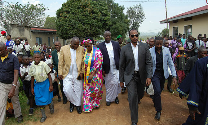 Omukama Oyo cautions subjects on tree cutting Omukama Oyo cautions subjects on tree cutting