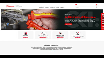 Carl Kammerling International launches new website