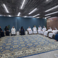 Latifa bint Mohammed meets Season of Wulfa creative team, representatives of entities partnering with initiative