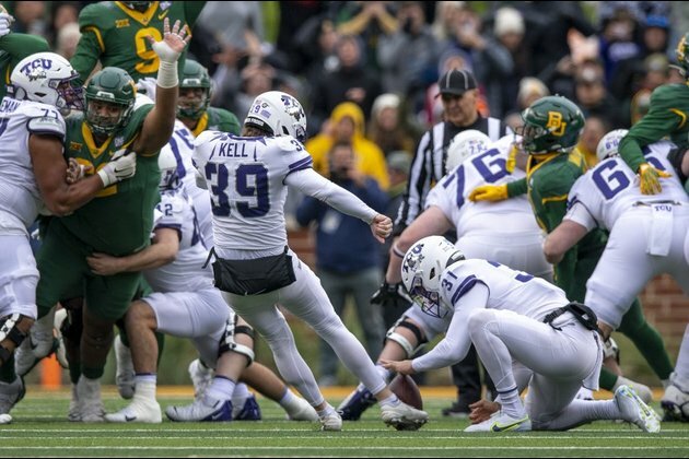 Top 25 roundup: No. 4 TCU beats Baylor on dramatic FG