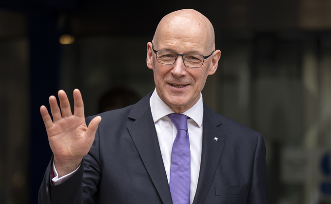 First Minister John Swinney, leader of the Scottish National Party, said the General Election provided the platform for the SNP to put forward its case for independence.