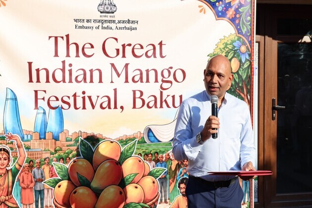 Indian Embassy in Azerbaijan organises first-ever 'Great Indian Mango Festival' in Baku