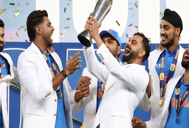 From recreation of 'Gangnam Style' to zest of 'Bhangra', here's how India players celebrated CT success