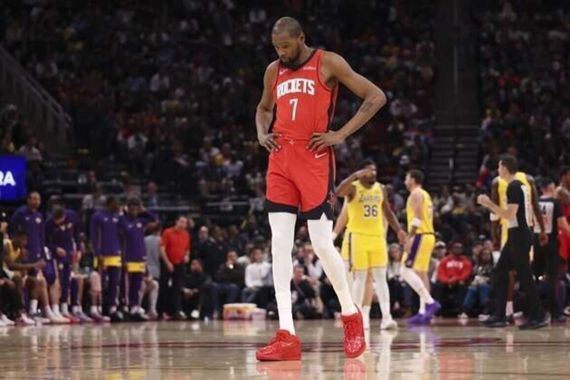 Kevin Durant expects better of himself in Rockets' rematch with Lakers