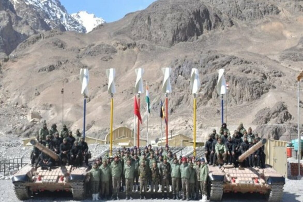 Indian Army sets up one of world's highest tank repair facilities near China border