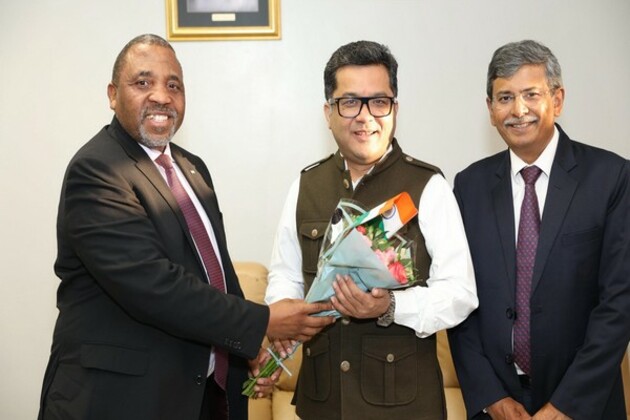 MoS Margherita lands in Lesotho, aims to strengthen bilateral ties