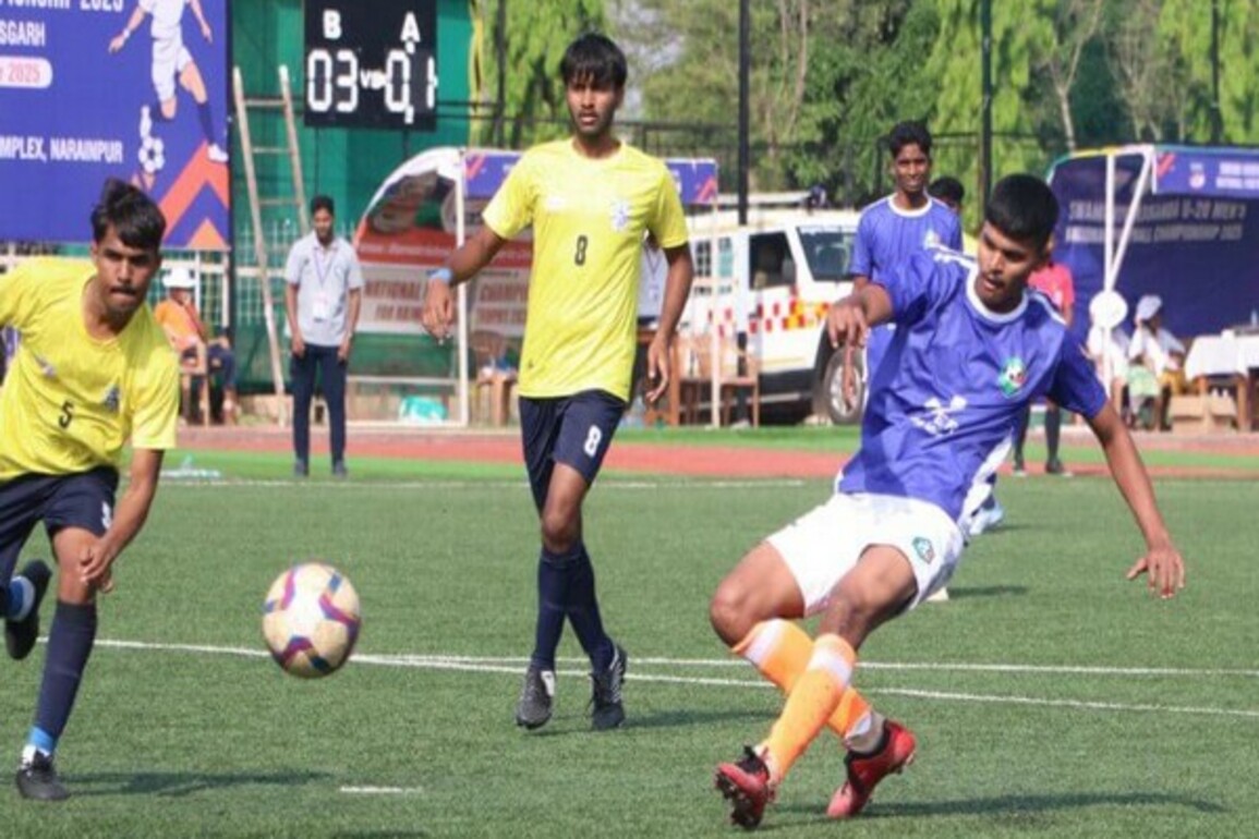 Andhra Pradesh win comfortably in Swami Vivekananda U20 NFC