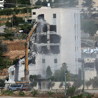 MIDEAST-HEBRON-PALESTINIAN HOUSE-ISRAEL-DEMOLITION
