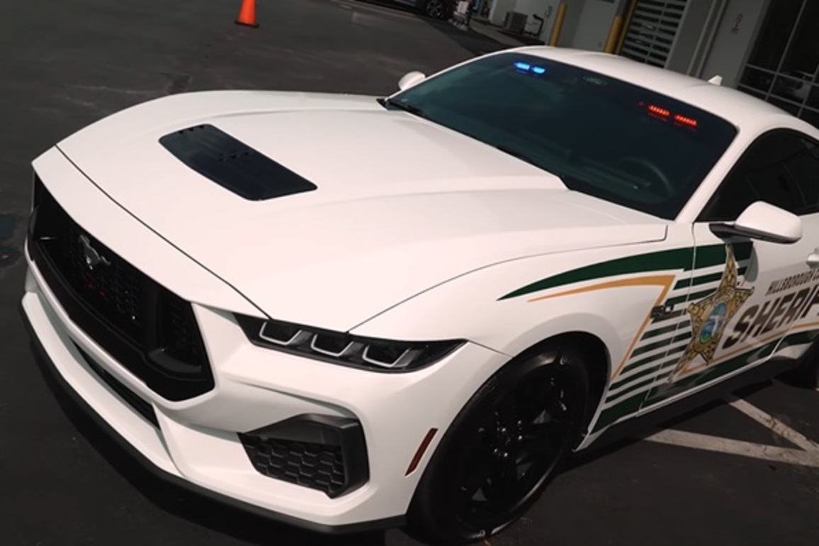 Hillsborough County Sheriffs Office Introduced New Ford Mustang Vehicles