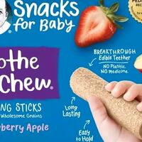 Gerber recall of baby teething sticks over possible choking hazard