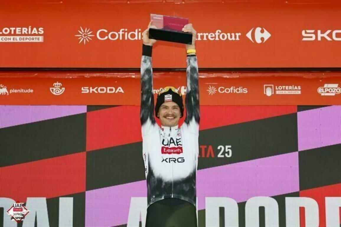 UAE Team Emirates-XRG wins stage 10 at Vuelta a Espana