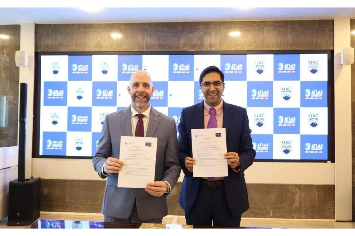UBC and ATLAS SkillTech University Announce Landmark Academic Alliance in India