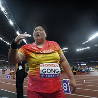 (SP)JAPAN-TOKYO-ATHLETICS-WORLD ATHLETICS CHAMPIONSHIPS-WOMEN'S SHOT PUT-FINAL