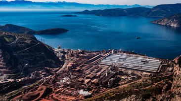 Agios Nikolaos, Viotia, Aluminium of Greece plant