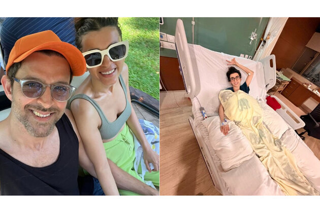 "I've lost 4 kg": Saba Azad hospitalized due to parasitic infection; Hrithik Roshan supports her through 'worst 14 days'
