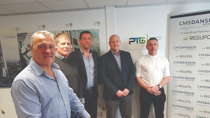 CMS Danskin Acoustics Awarded UKI Distribution Contract for Regupol® Range 