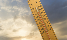 File photo: a thermometer