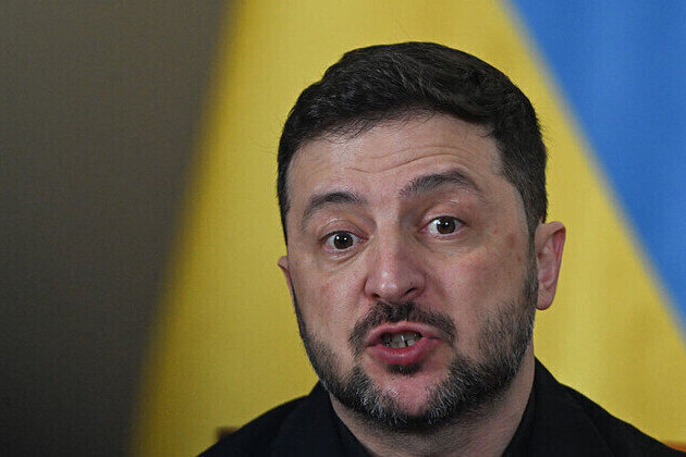 Zelensky hints at staying in power