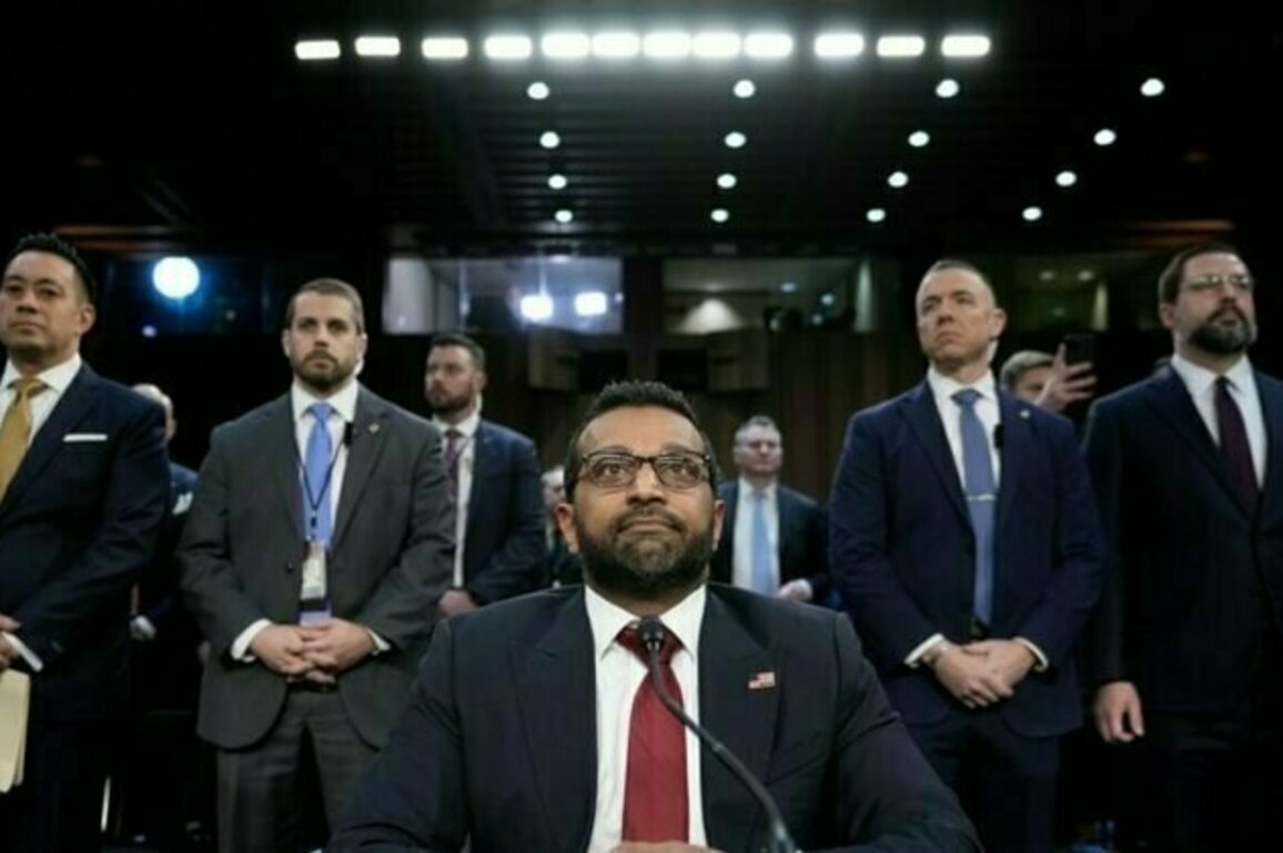 Senate advances nomination of Trump FBI pick Kash Patel