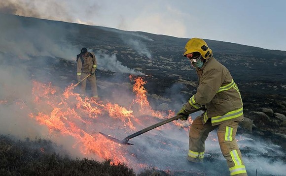 NFU Mutual said farmers should not 'take the risk' when fires engulf their farm and machinery NFU Mutual said farmers should not 'take the risk' when fires engulf their farm and machinery