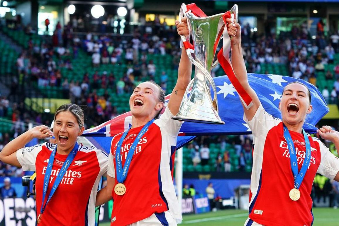 Joyous Arsenal trio to bring a great vibe into Matildas camp ahead of games against Argentina