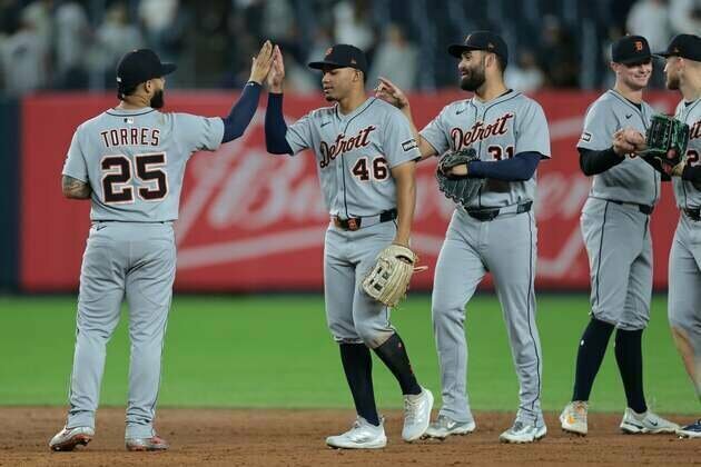 MLB roundup: Tigers use 5-run inning to pound Yankees again