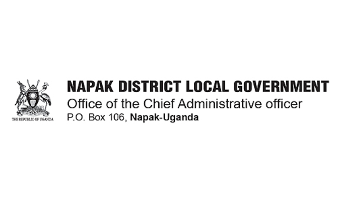 Notice from Napak District Local Government Notice from Napak District Local Government