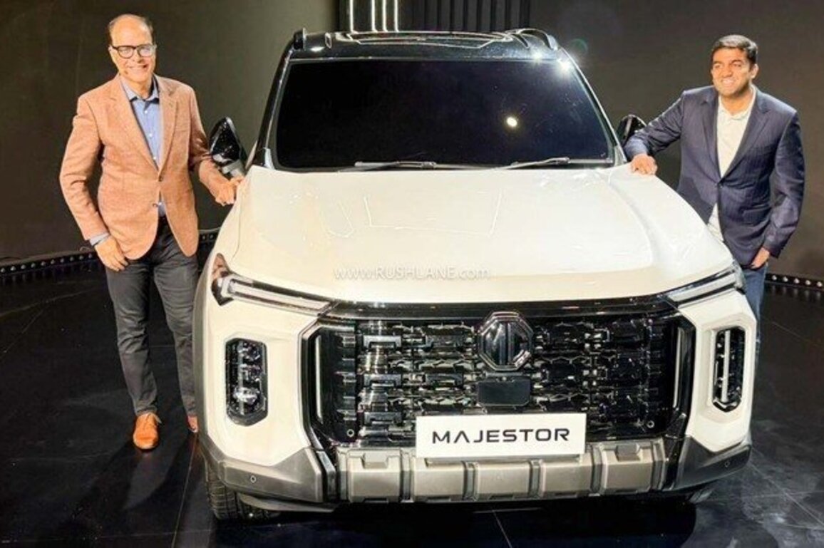 MG Majestor SUV Incoming 12th February  Fortuner, Kodiaq Rival