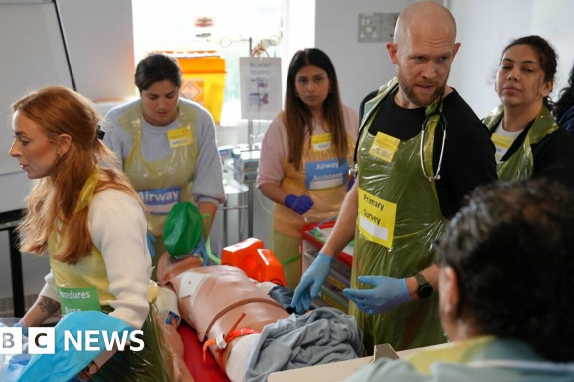 Birmingham Queen Elizabeth Hospital uses warzone training to help patients