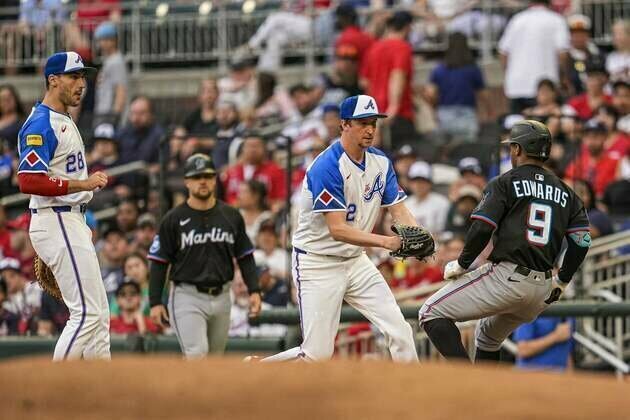 Braves place Aaron Bummer on IL, release Erick Fedde