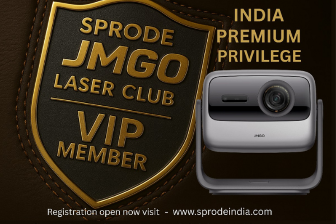 JMGO & SPRODE INDIA Celebrate 10 Years with VIP LASER Club Launch & India's BEST 4K 3-Laser Projector